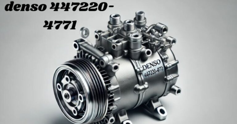 Mastering the Denso 447220-4771 for Optimal Performance